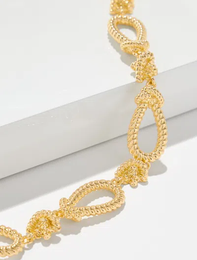 Talbots Nautical Knots Necklace - Gold - 001