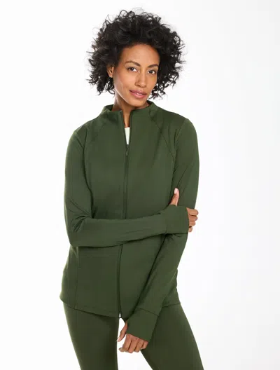 Talbots Out & About Full-zip Jacket - Nori - Xs