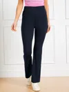 Talbots Plus Size - Out & About Seamed Bootcut Pants - Blue - 2x  In Blue