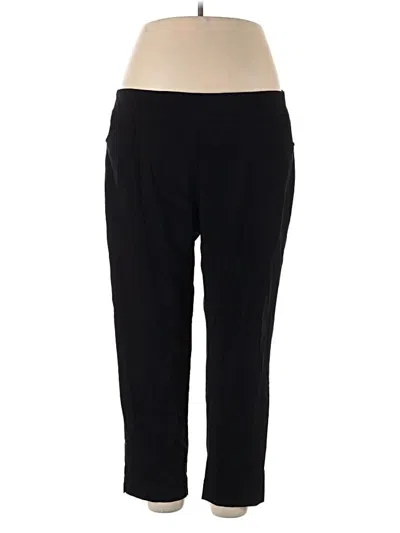 Pre-owned Talbots Outlet Active Pants In Black