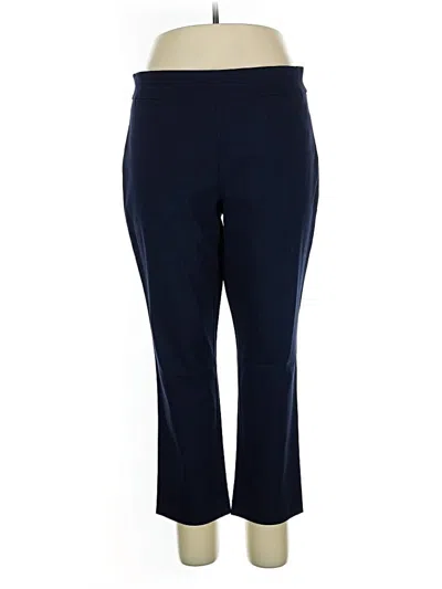 Pre-owned Talbots Outlet Active Pants In Blue