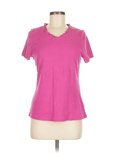Pre-owned Talbots Outlet Active T-shirt In Pink