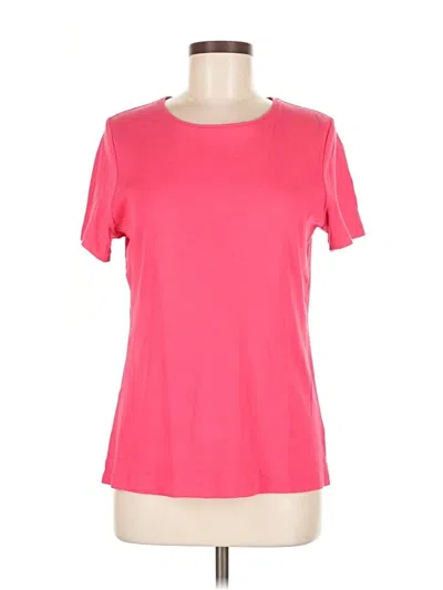 Pre-owned Talbots Outlet Active T-shirt In Pink