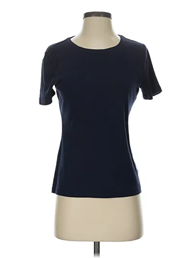 Pre-owned Talbots Outlet Active T-shirt In Blue