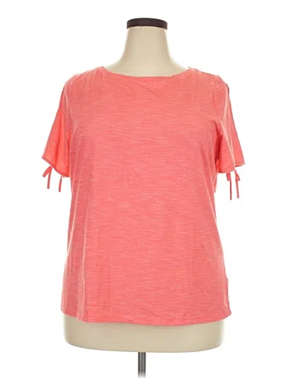 Pre-owned Talbots Outlet Active T-shirt In Orange