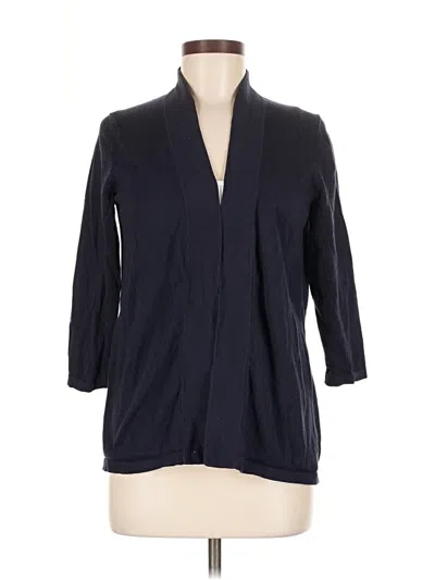 Pre-owned Talbots Outlet Cardigan Sweater In Black