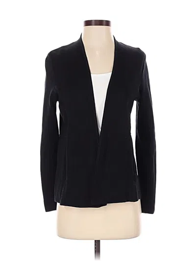 Pre-owned Talbots Outlet Cardigan Sweater In Black