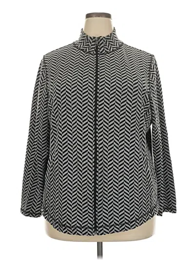 Pre-owned Talbots Outlet Cardigan Sweater In Black