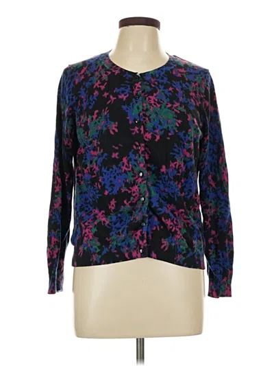 Pre-owned Talbots Outlet Cardigan Sweater In Blue