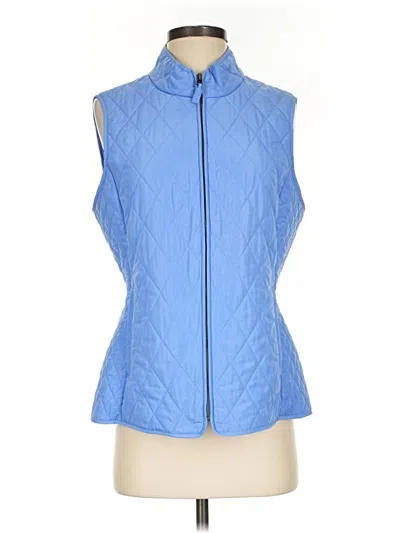 Pre-owned Talbots Outlet Cardigan Sweater In Blue