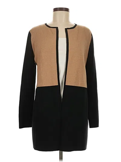 Pre-owned Talbots Outlet Cardigan Sweater In Brown