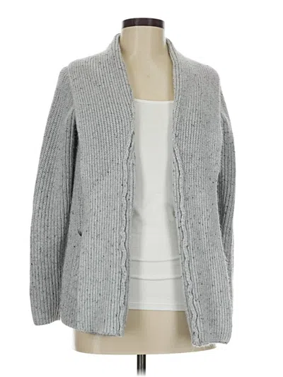 Pre-owned Talbots Outlet Cardigan Sweater In Gray