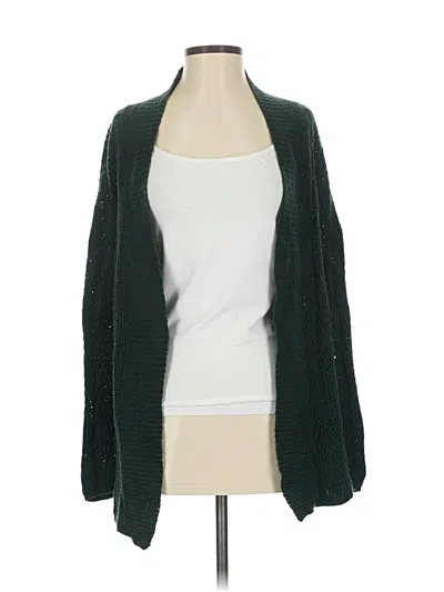 Pre-owned Talbots Outlet Cardigan Sweater In Green