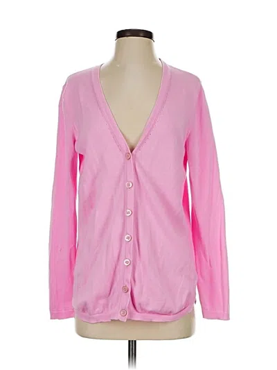 Pre-owned Talbots Outlet Cardigan Sweater In Pink