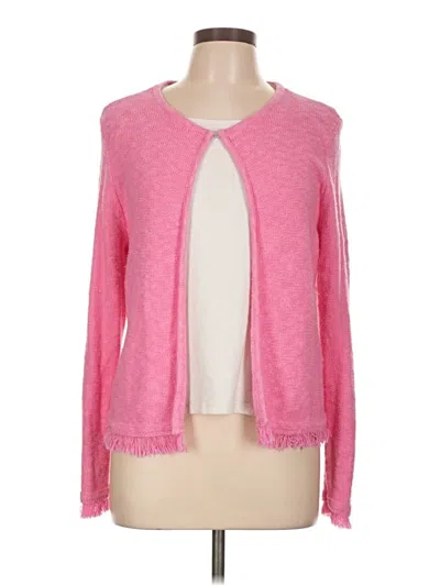 Pre-owned Talbots Outlet Cardigan Sweater In Pink