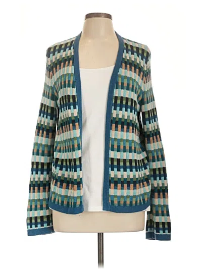 Pre-owned Talbots Outlet Cardigan Sweater In Teal