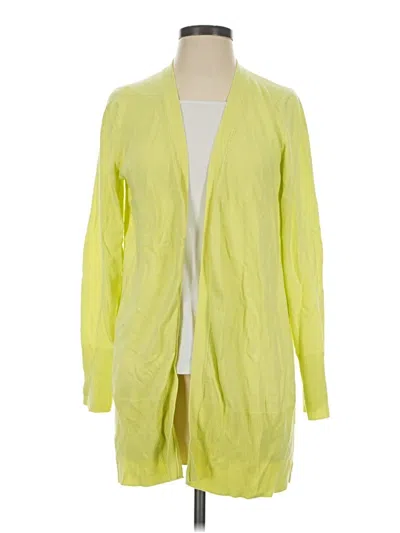 Pre-owned Talbots Outlet Cardigan Sweater In Yellow