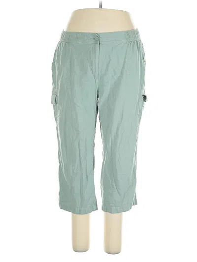 Pre-owned Talbots Outlet Cargo Pants In Blue