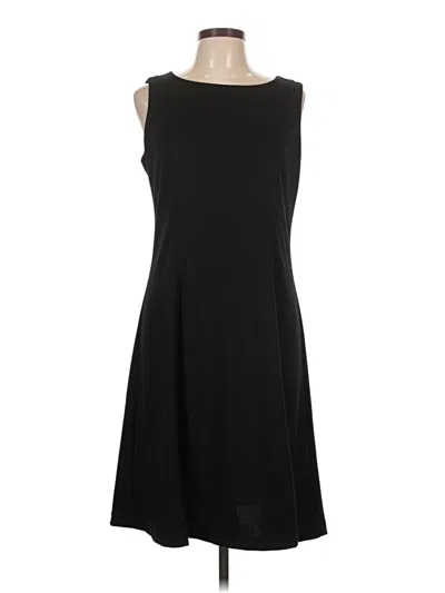 Pre-owned Talbots Outlet Casual Dress In Black
