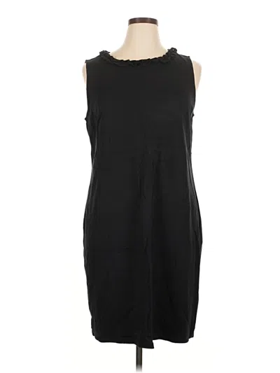 Pre-owned Talbots Outlet Casual Dress In Black