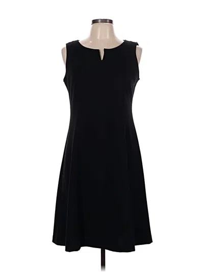 Pre-owned Talbots Outlet Casual Dress In Black