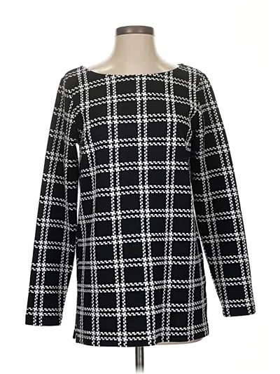 Pre-owned Talbots Outlet Casual Dress In Black