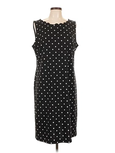 Pre-owned Talbots Outlet Casual Dress In Black