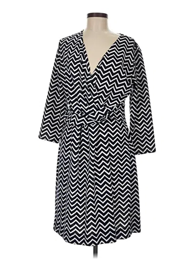 Pre-owned Talbots Outlet Casual Dress In Black