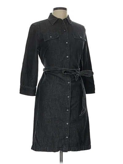 Pre-owned Talbots Outlet Casual Dress In Black