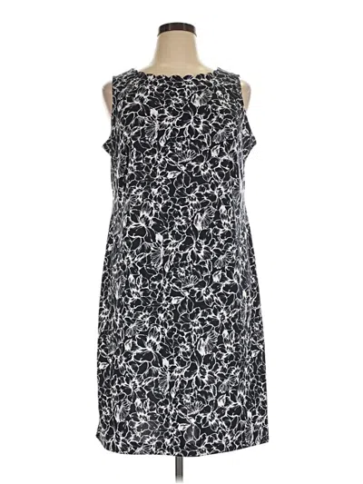 Pre-owned Talbots Outlet Casual Dress In Black