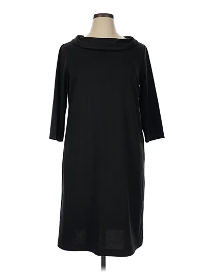 Pre-owned Talbots Outlet Casual Dress In Black