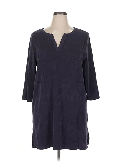 Pre-owned Talbots Outlet Casual Dress In Blue