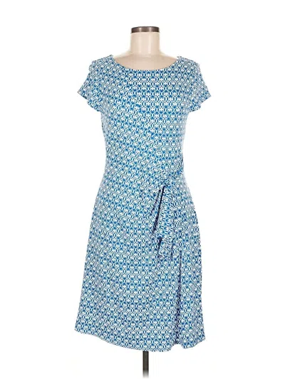 Pre-owned Talbots Outlet Casual Dress In Blue