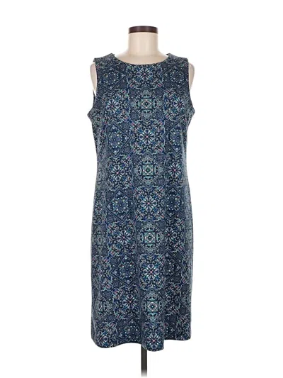 Pre-owned Talbots Outlet Casual Dress In Blue