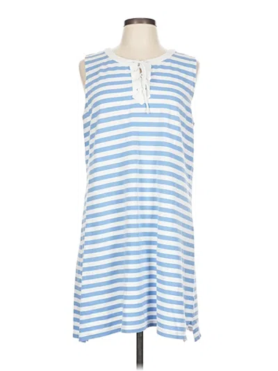 Pre-owned Talbots Outlet Casual Dress In Blue