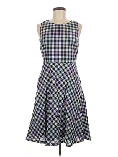 Pre-owned Talbots Outlet Casual Dress In Blue