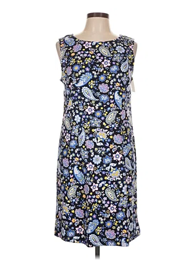 Pre-owned Talbots Outlet Casual Dress In Blue