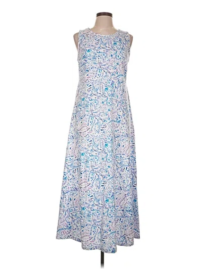Pre-owned Talbots Outlet Casual Dress In Blue