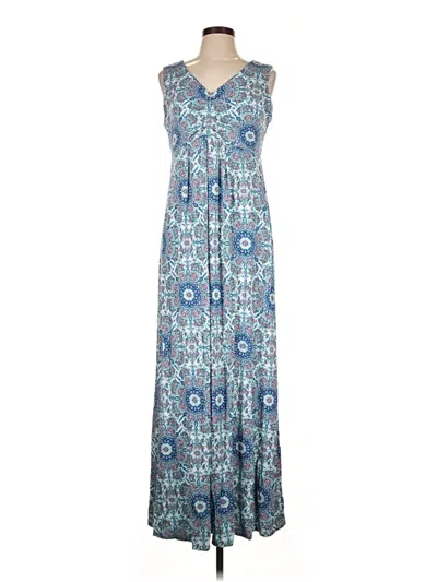 Pre-owned Talbots Outlet Casual Dress In Blue