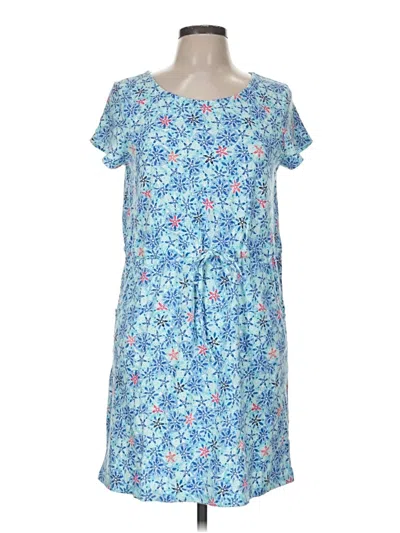 Pre-owned Talbots Outlet Casual Dress In Blue