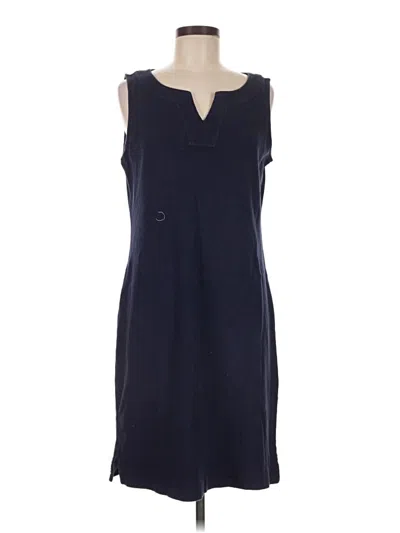 Pre-owned Talbots Outlet Casual Dress In Blue