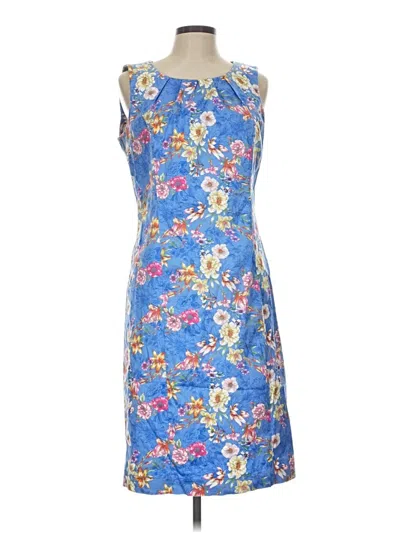 Pre-owned Talbots Outlet Casual Dress In Blue