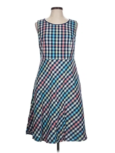 Pre-owned Talbots Outlet Casual Dress In Blue