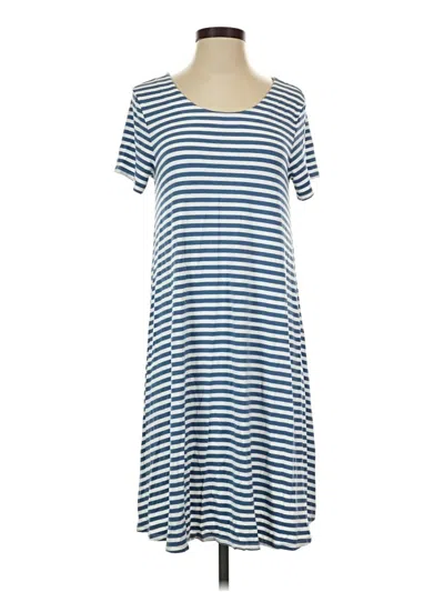 Pre-owned Talbots Outlet Casual Dress In Blue