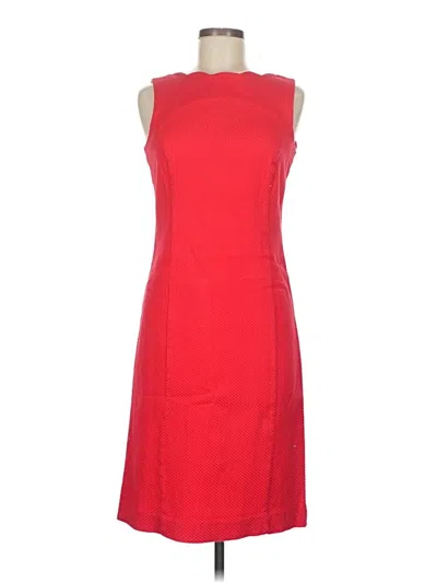 Pre-owned Talbots Outlet Casual Dress In Red