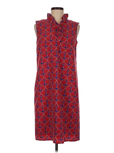 Pre-owned Talbots Outlet Casual Dress In Red