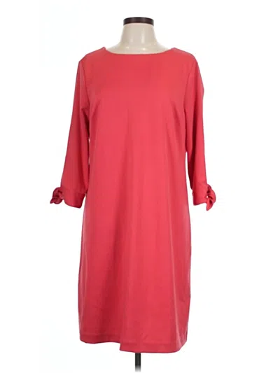 Pre-owned Talbots Outlet Casual Dress In Red