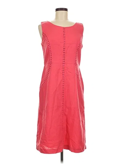 Pre-owned Talbots Outlet Casual Dress In Red