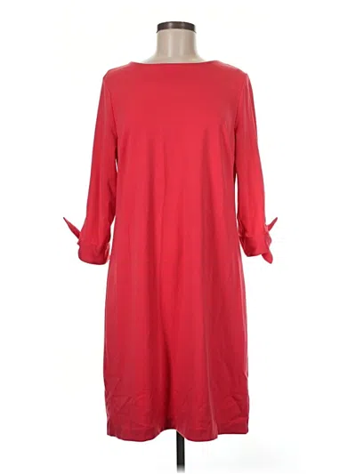 Pre-owned Talbots Outlet Casual Dress In Red