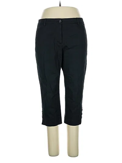 Pre-owned Talbots Outlet Casual Pants In Black
